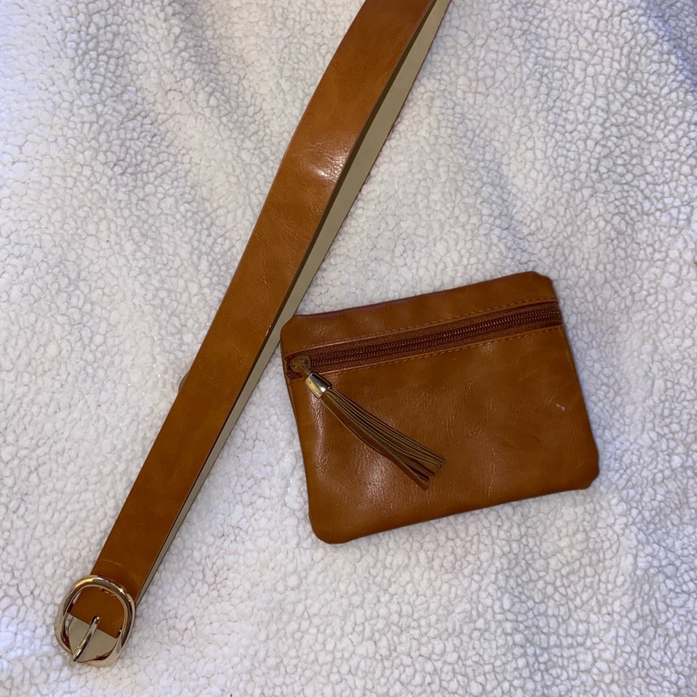 Cute leather belt/fanny pack!!!